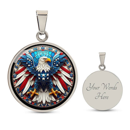 Adler Anhänger,  Geschenke für Männer, Halskette, Geschenkidee , USA , Patriotisch , Vintage-Look , Schmuck