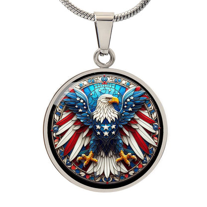 Adler Anhänger,  Geschenke für Männer, Halskette, Geschenkidee , USA , Patriotisch , Vintage-Look , Schmuck