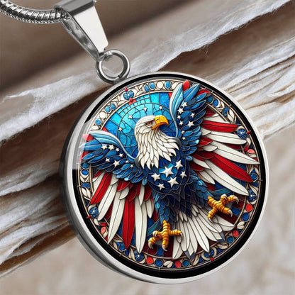 Adler Anhänger,  Geschenke für Männer, Halskette, Geschenkidee , USA , Patriotisch , Vintage-Look , Schmuck