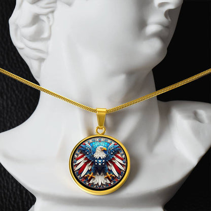 Adler Anhänger,  Geschenke für Männer, Halskette, Geschenkidee , USA , Patriotisch , Vintage-Look , Schmuck